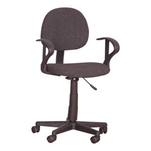 TEMPO KONDELA TC3-227 kancelárska stolička s podrúčkami čierna