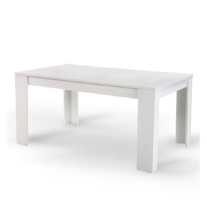 TEMPO KONDELA Tomy jedálenský stôl 160x90 cm biela