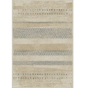 TEMPO KONDELA Avalon koberec 100x140 cm béžová / vzor