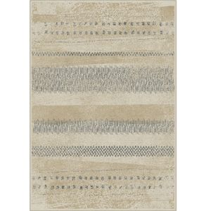 TEMPO KONDELA Avalon koberec 140x200 cm béžová / vzor