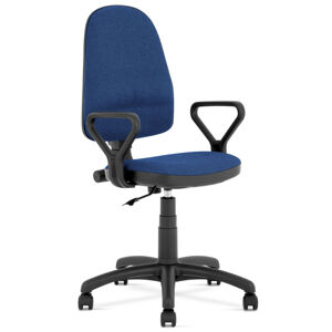 Kancelárska stolička s podrúčkami Bravo - granátová / čierna