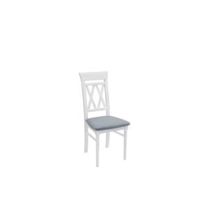BLACK RED WHITE Cannet-T jedálenská stolička biela / sivá