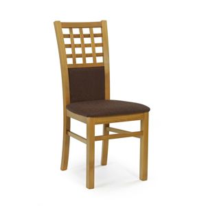 HALMAR Gerard 3 jedálenská stolička jelša / hnedá