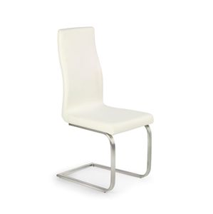 HALMAR K140 jedálenská stolička krémová