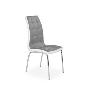 HALMAR K186 jedálenská stolička sivá / biela