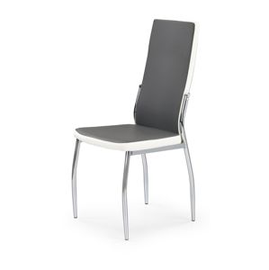 HALMAR K210 jedálenská stolička sivá / biela