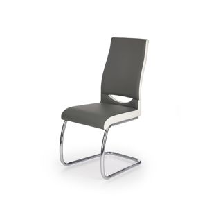 HALMAR K259 jedálenská stolička sivá / biela