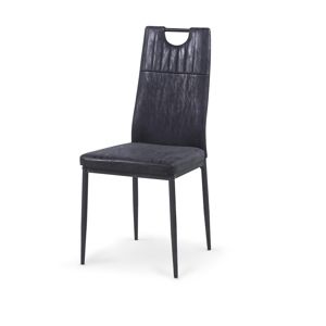 HALMAR K275 jedálenská stolička čierna