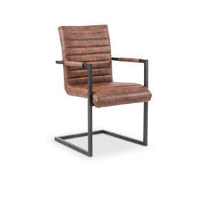 HALMAR K302 jedálenská stolička hnedá
