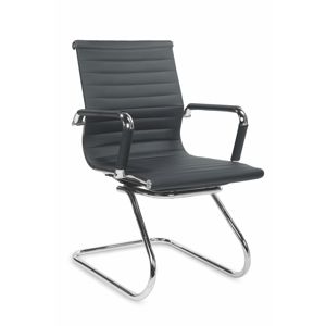 HALMAR Prestige Skid kancelárska stolička s podrúčkami čierna