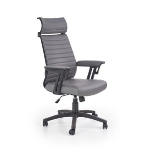 HALMAR Spartan kancelárska stolička s podrúčkami sivá