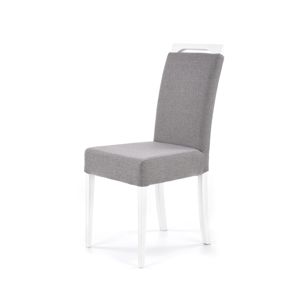 HALMAR Clarion jedálenská stolička biela / sivá