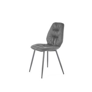 HALMAR K312 jedálenská stolička sivá / čierna