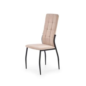 HALMAR K334 jedálenská stolička béžová / čierna