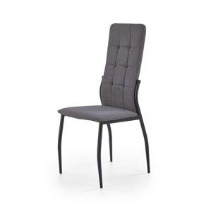 HALMAR K334 jedálenská stolička sivá / čierna