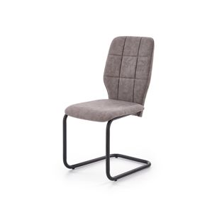 HALMAR K339 jedálenská stolička sivá / čierna