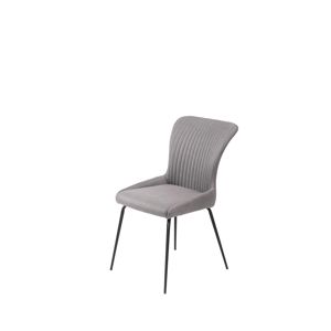 HALMAR K341 jedálenská stolička sivá / čierna