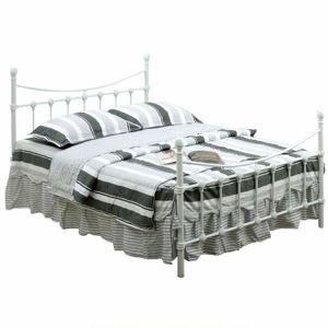 TEMPO KONDELA Nieves New jednolôžková posteľ (váľanda) s roštom biela