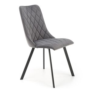 HALMAR K450 jedálenská stolička sivá / čierna