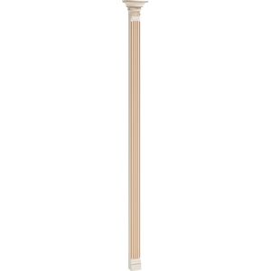 TARANKO Verona V rustikálny predný stĺpik biela patyna