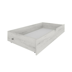 NABBI Malbo DFB úložný priestor k posteli biely dub craft