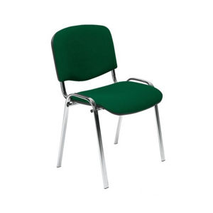 NOWY STYL Iso Chróm konferenčná stolička chrómová / zelená (C32)