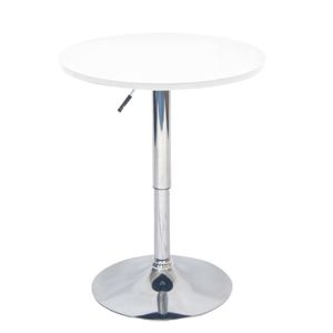 TEMPO KONDELA Brany New okrúhly barový stôl biela