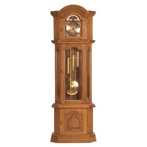 PYKA Gubernator rustikálne stojace hodiny s kyvadlom drevo D3