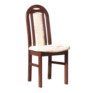 PYKA Owal 1 jedálenská stolička bawaria / krémový vzor