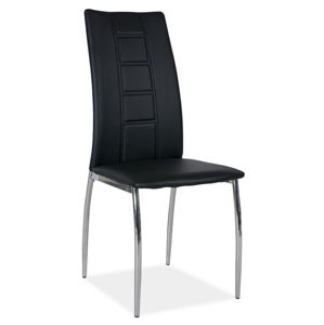 SIGNAL H-880 jedálenská stolička chrómová / čierna