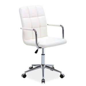 SIGNAL Q-022 kancelárska stolička biela