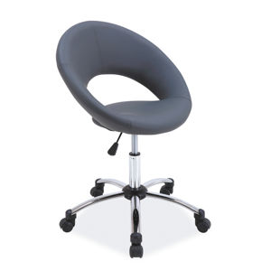 SIGNAL Q-128 kancelárska stolička sivá