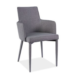 SIGNAL Semir jedálenská stolička sivá