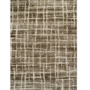 TEMPO KONDELA Stellan koberec 160x235 cm béžová / hnedá