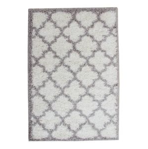 TEMPO KONDELA Tatum Typ 1 koberec 100x150 cm krémová / sivá