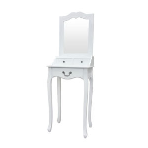 TEMPO KONDELA Gino toaletný stolík biela